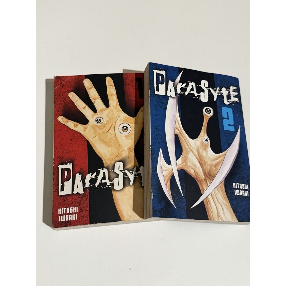 Parasyte Manga Vol 1 & 2 Hitoshi Iwaaki English Paperback Lot